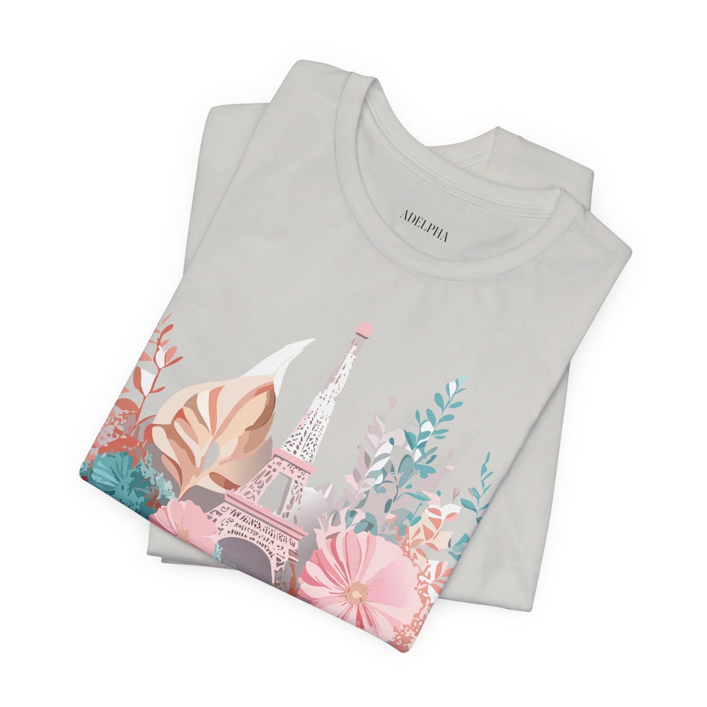 Adelpha Paris Graphic Tee Unisex Short Sleeve Shirt Vintage Art Design Premium Artwork