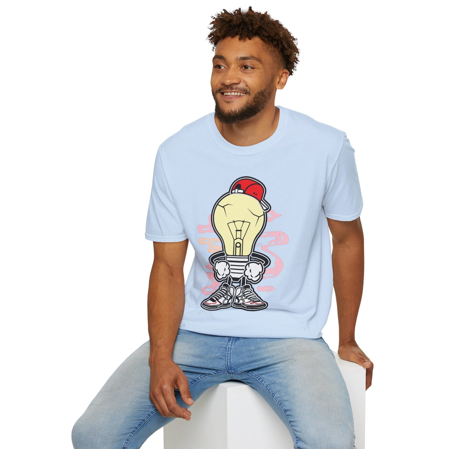 Cartoon T Shirt Animation Tee Funny Graphic Unisex Gildan Softstyle 64000 Cotton Tee