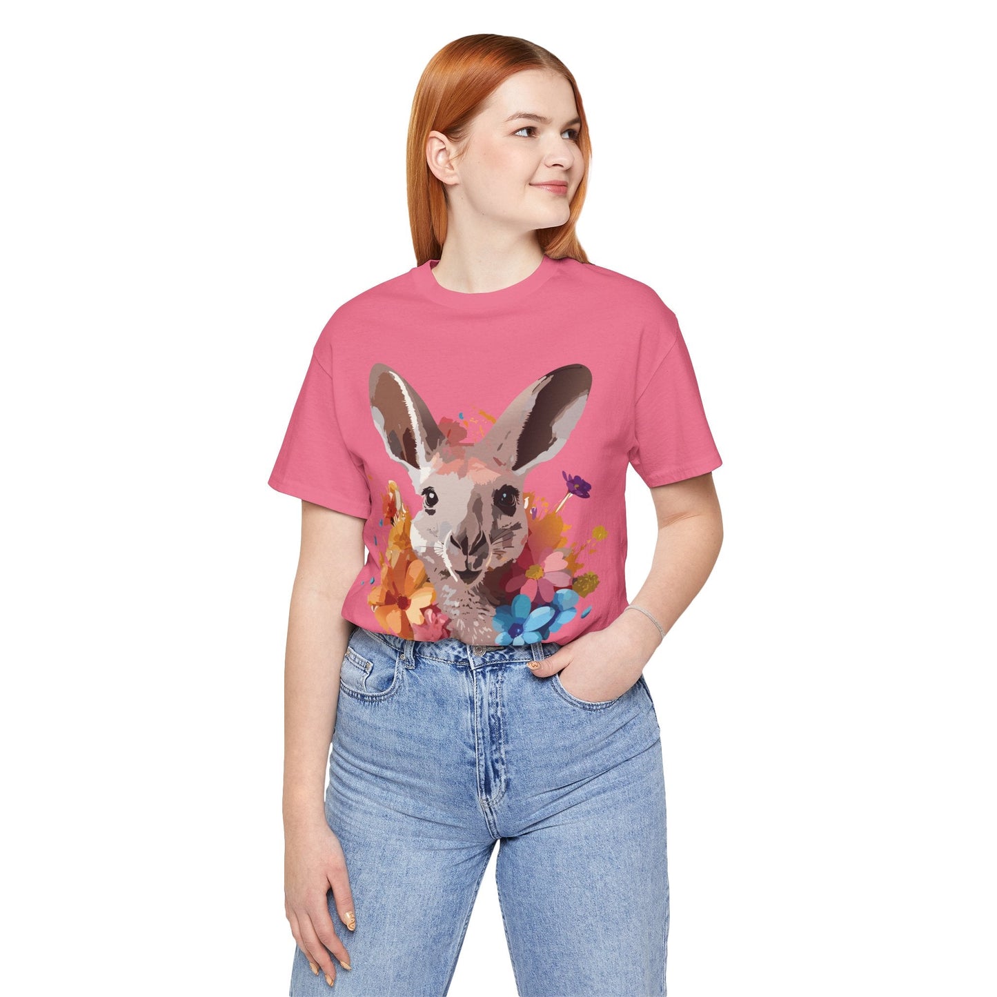 Kangaroo Graphic T Shirt Unisex Adelpha Art Design Tee Vintage Inspired Artwork For Everyday Style