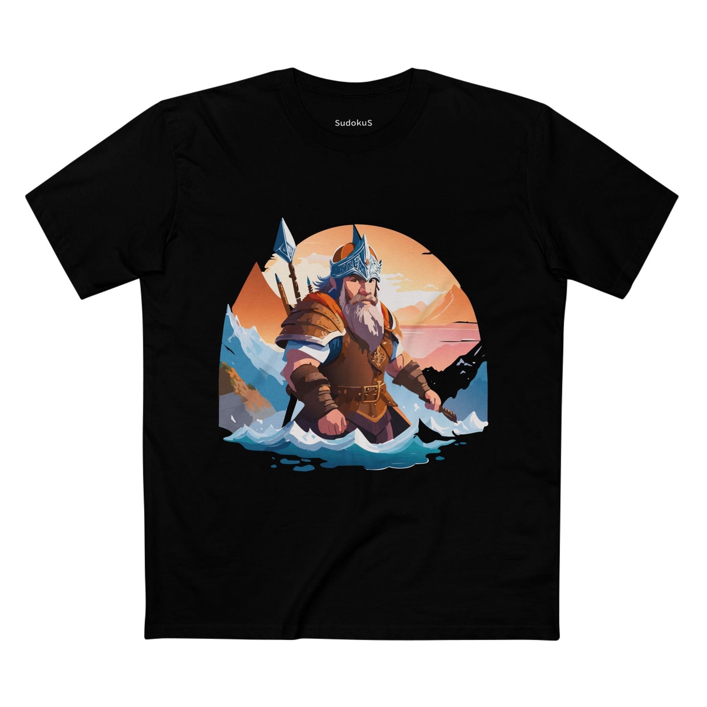Viking Graphic Unisex 100 Cotton Staple Tee 26