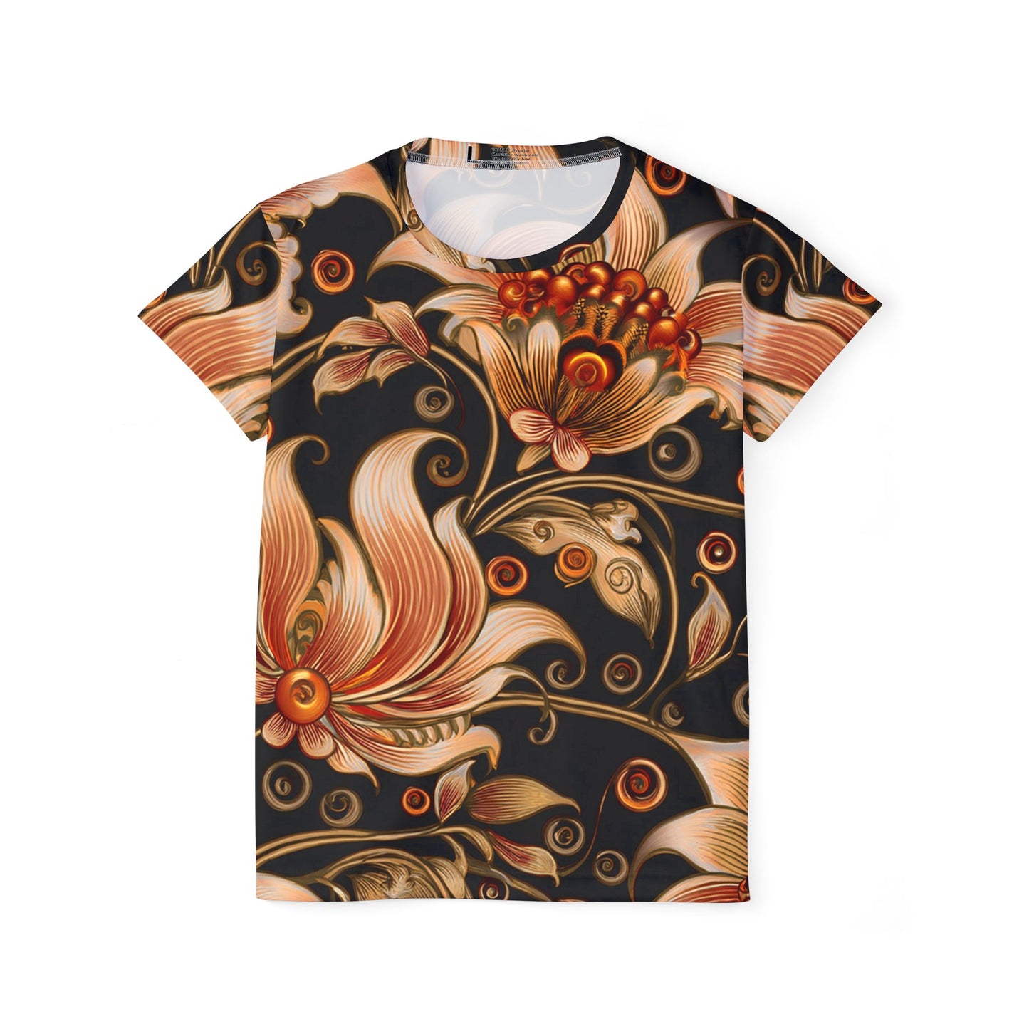 Floral Print Shirt, Shirt with Flowers