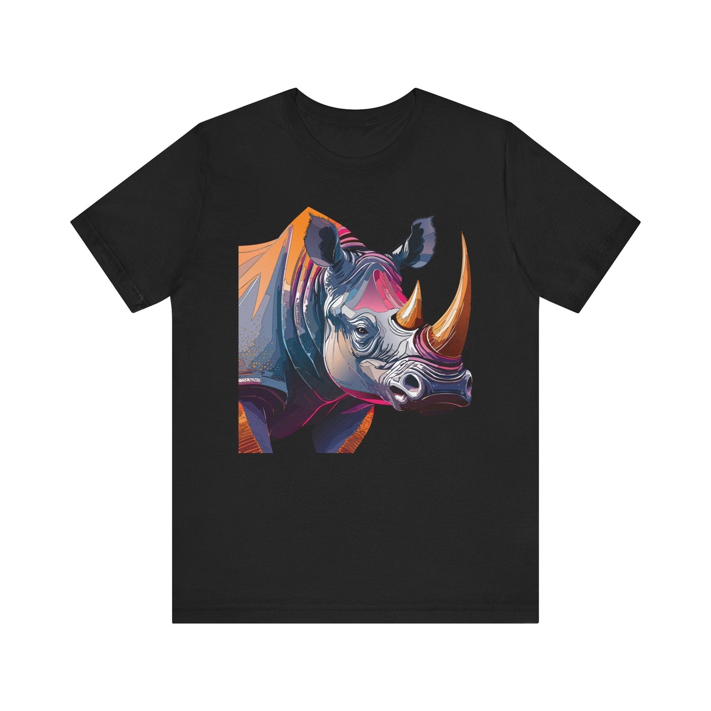 Unisex Animal Print Tee Shirt Featuring Wild Animals Art Design For Everyday Wear