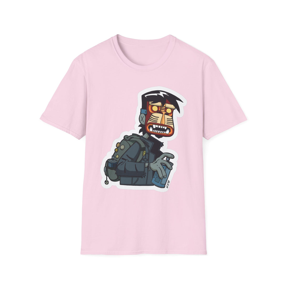 Funny Cartoon Animation Graphic Tee Gildan Unisex 100 Cotton Tee Shirt - 71