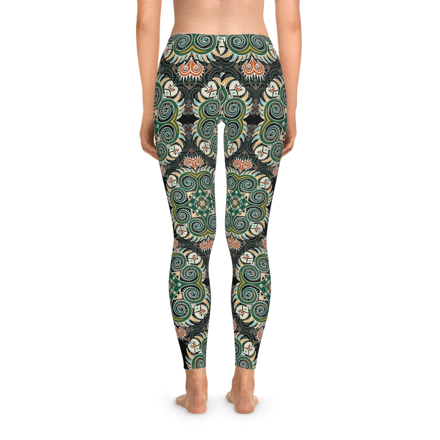 Leggings con estampado tradicional