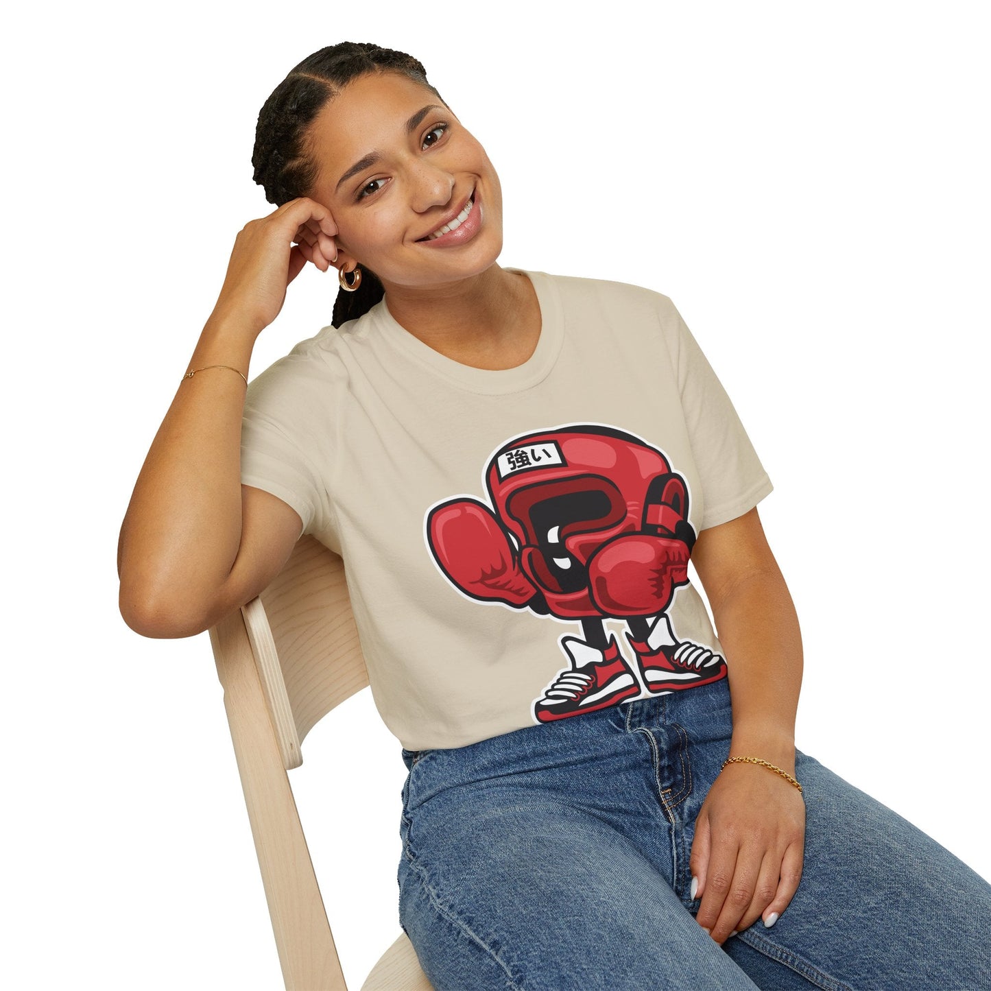 Cartoon T Shirt Unisex Short Sleeve Animation Tee Funny Graphic Tee Gildan Softstyle 64000 Cotton
