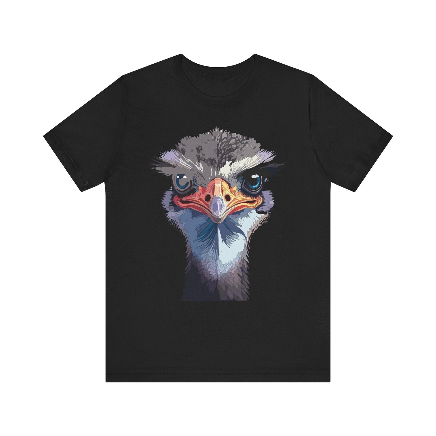 Unisex Animal Tee Shirt With Art Design Wild Animals Shirt Gildan Softstyle 64000
