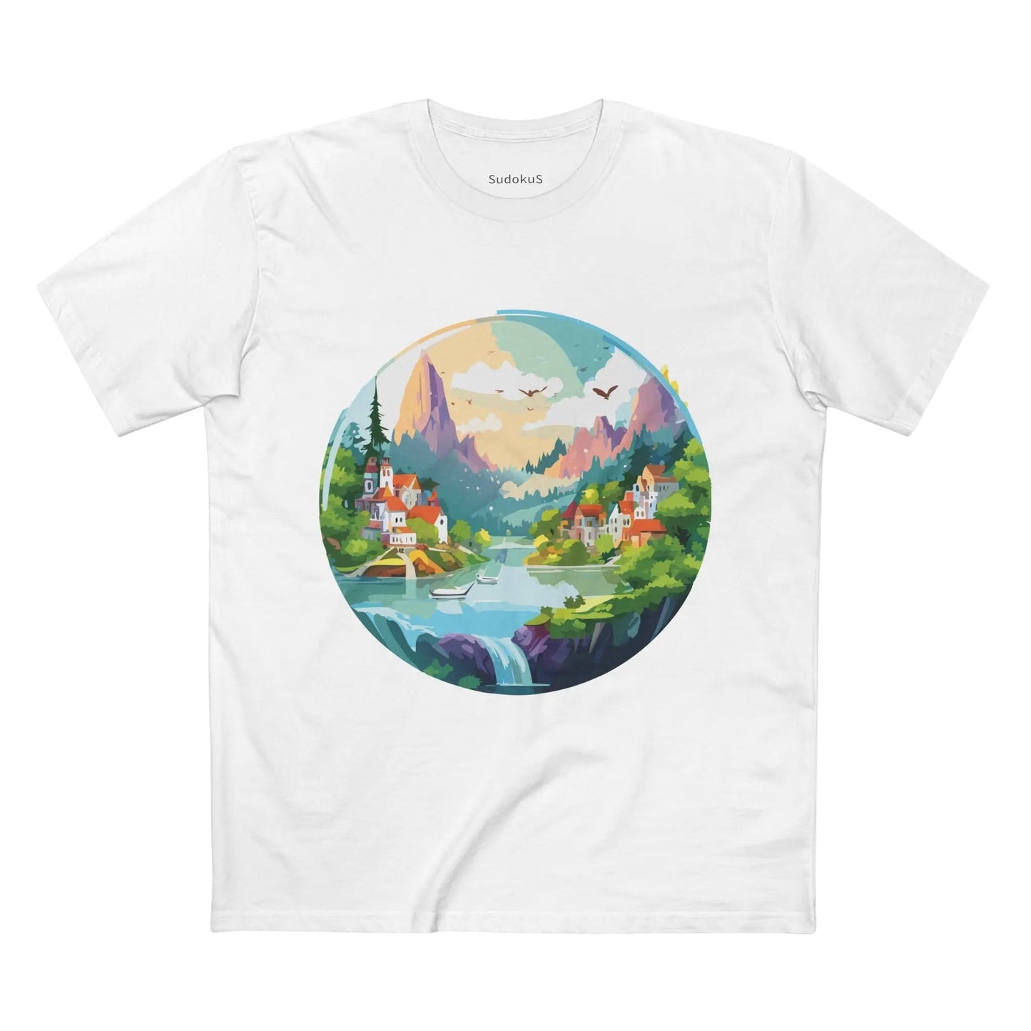 Fantasy Graphic Unisex 100 Cotton Staple Tee 13