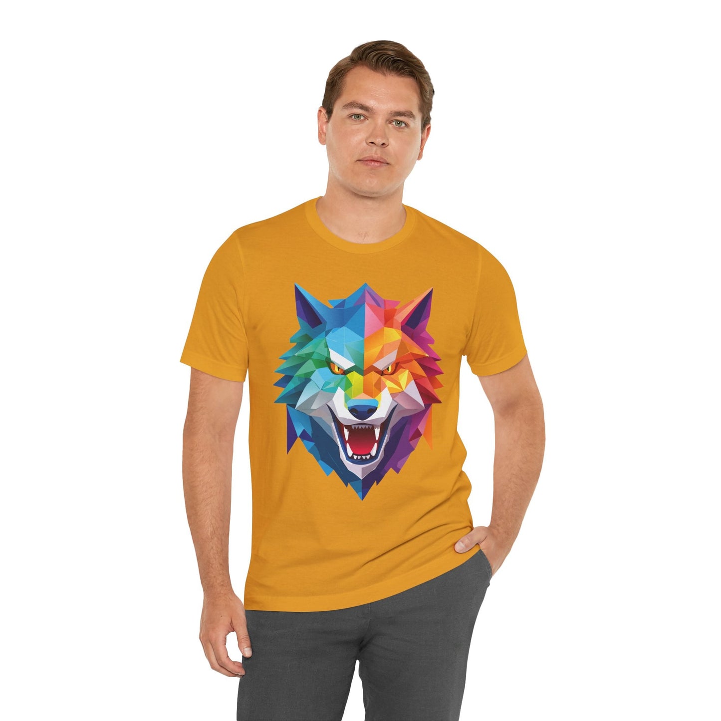 Unisex Animal Shirt Art Design Tee With Animals Wild Animals Shirt Short Sleeve