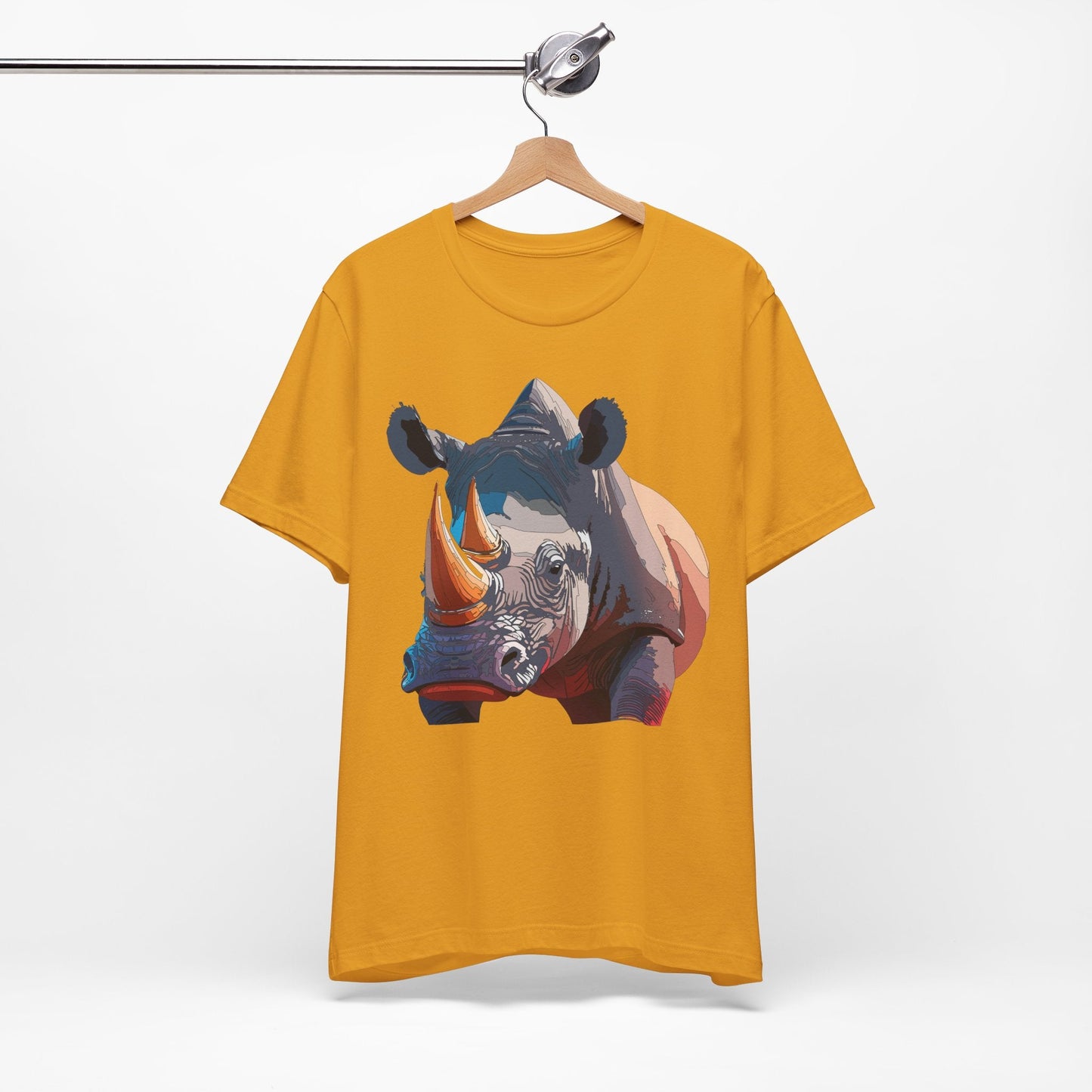 Unisex Animal Shirt Tee With Art Design Wild Animals Gildan Softstyle 64000 Graphic Tee
