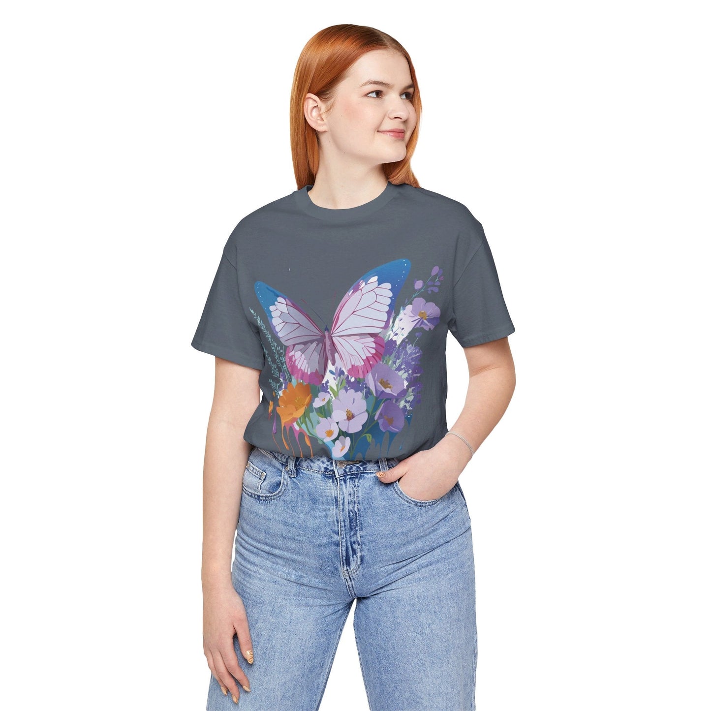 Adelpha Butterfly Graphic Tee Unisex Short Sleeve Shirt Vintage Inspired