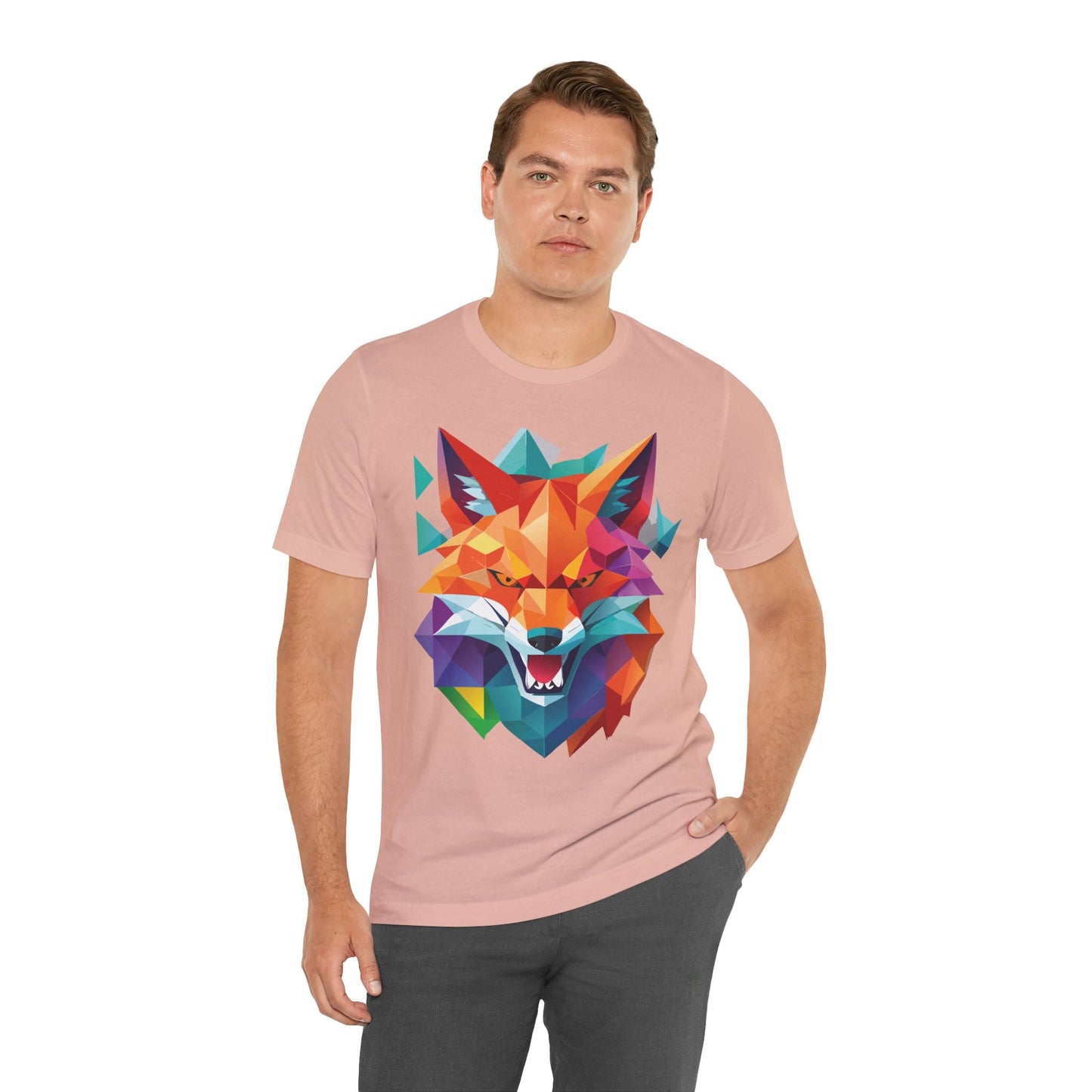 Unisex Animal Shirt Tee With Animals Art Design Wild Animals Shirt Soft Comfortable Everyday Wear