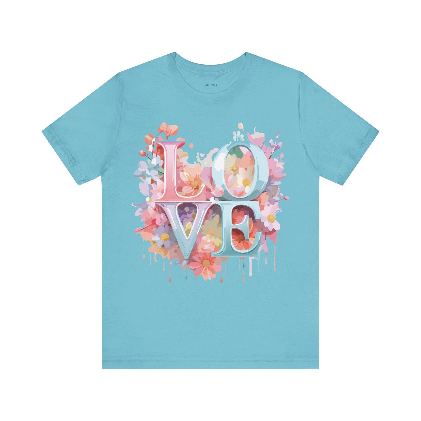 Valentine Graphic Tee Unisex Jersey Short Sleeve Art Design By Adelpha Premium Vintage