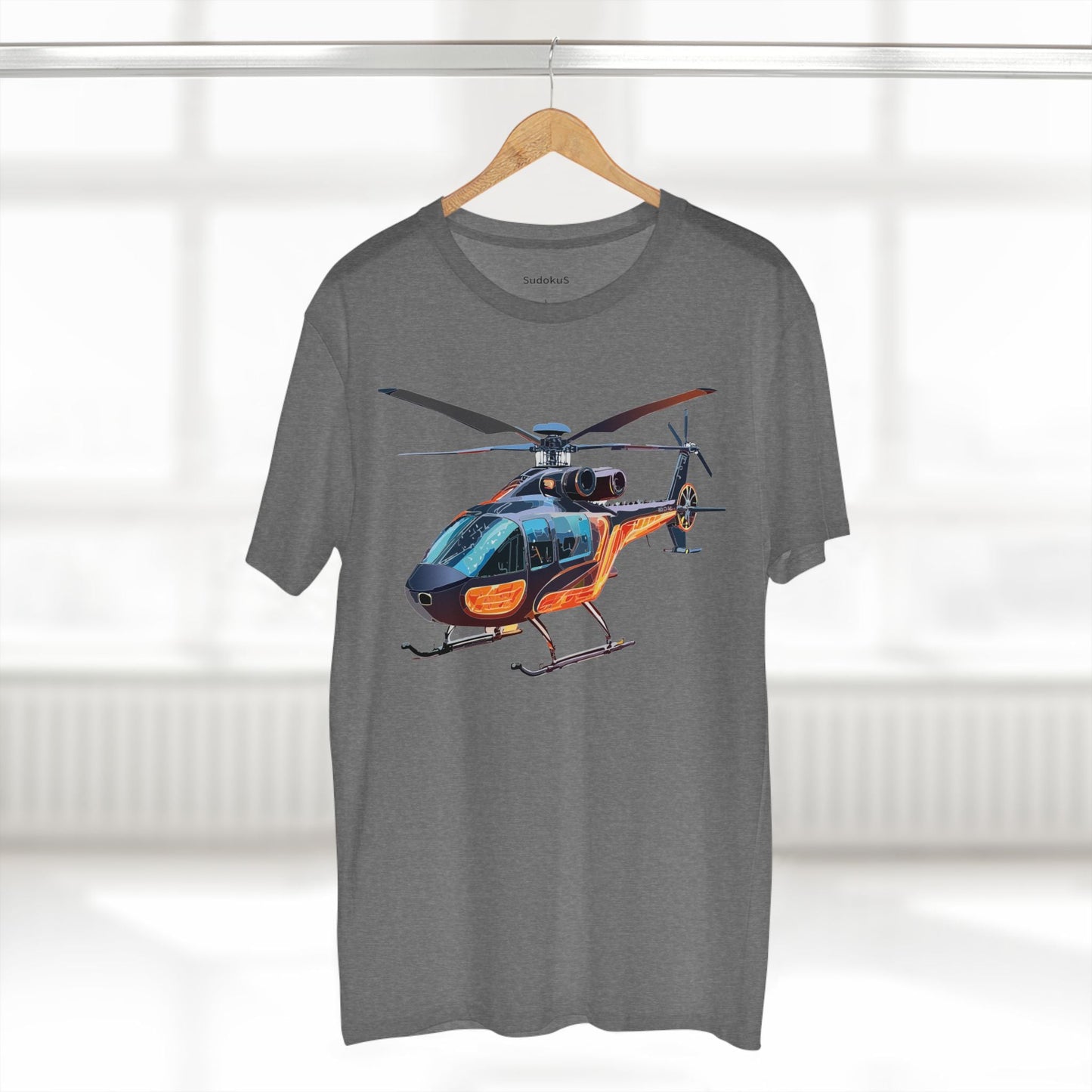 Chopper Graphic Unisex 100 Cotton Staple Tee 7