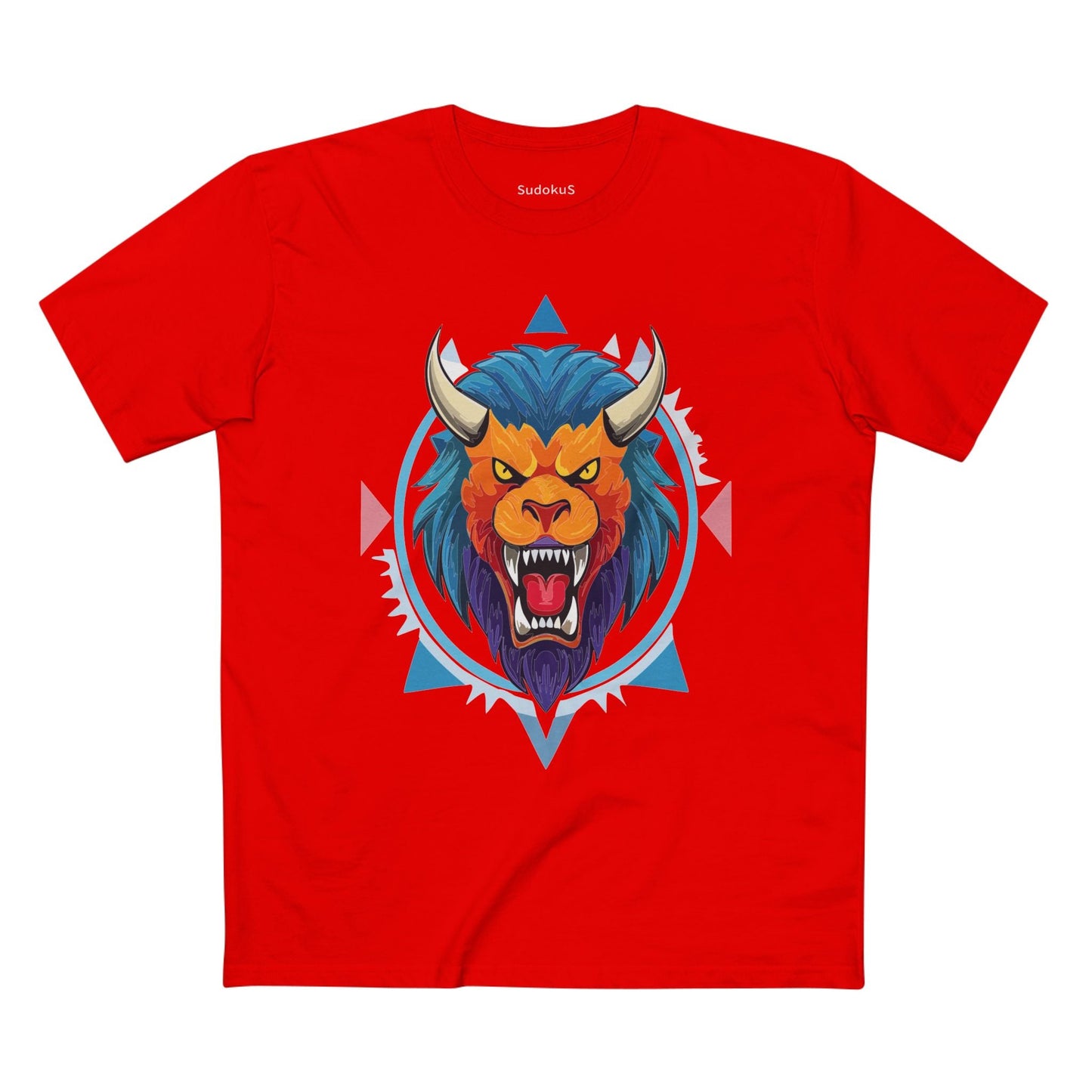 Cartoon Monsters Graphic Unisex 100 Cotton Staple Tee 20