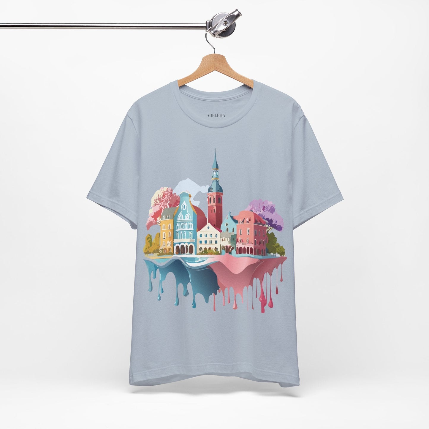 Germany Tourist Shirt Unisex Graphic Tee With Vintage Adelpha Artwork Short Sleeve