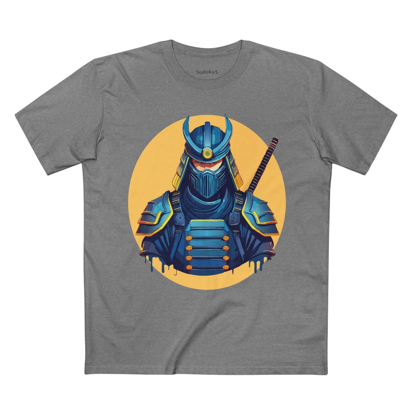 Samurai Graphic Unisex 100 Cotton Staple Tee 11