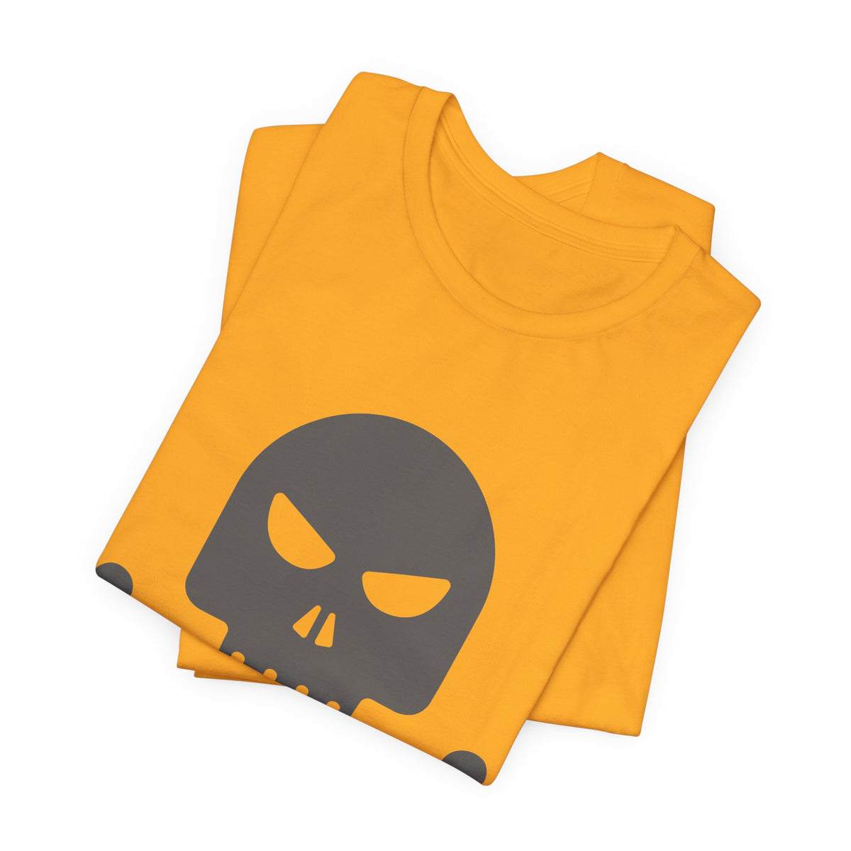 Camiseta unisex de algodón con calavera