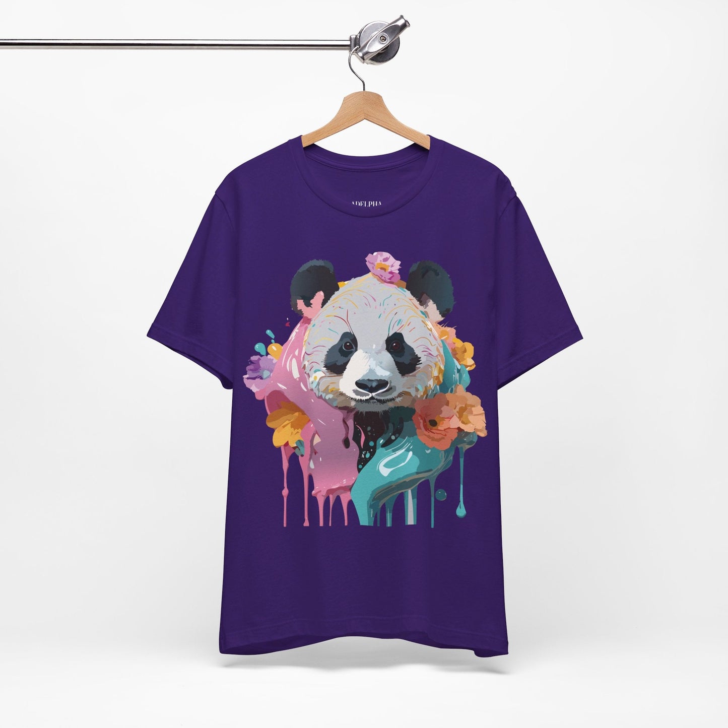 Panda Graphic Tee From Adelpha Unisex Jersey Short Sleeve Vintage Inspired Shirt