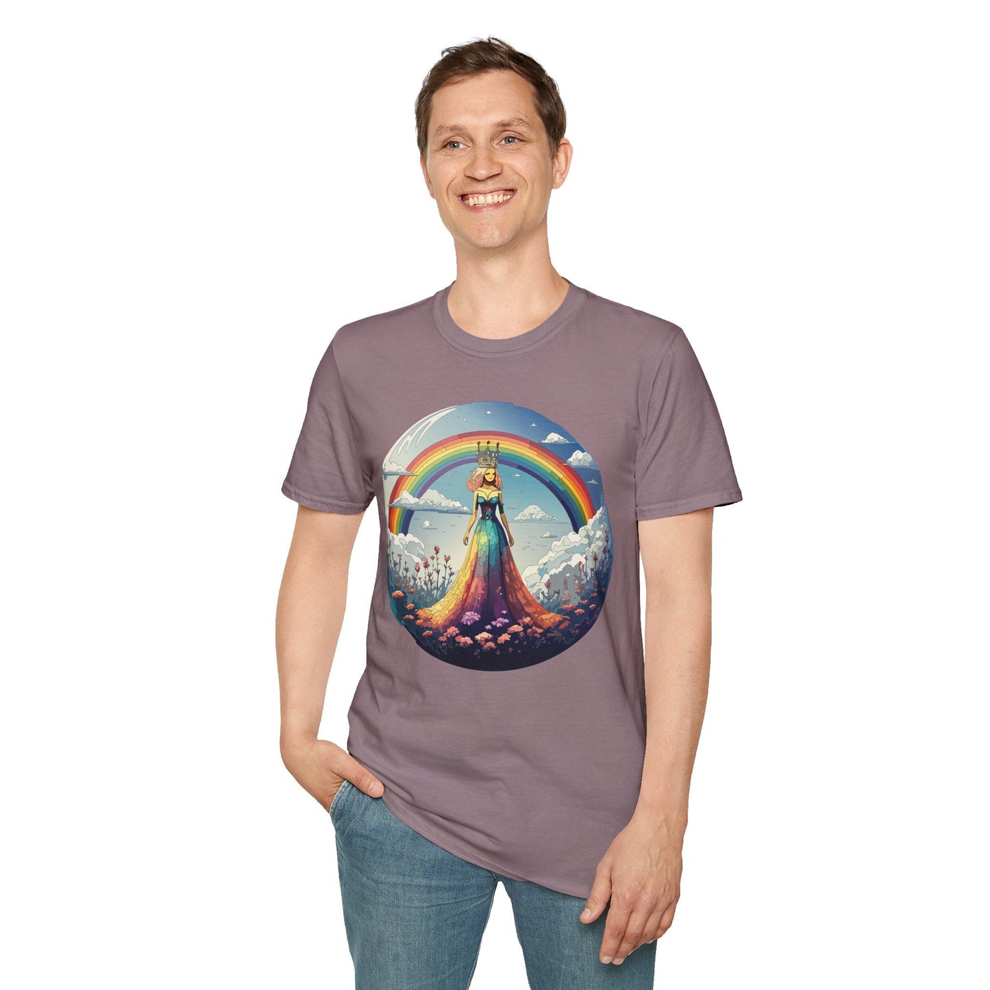 Womens Graphic T Shirt Art Design Tee Softstyle 64000 100 Percent Cotton Comfort