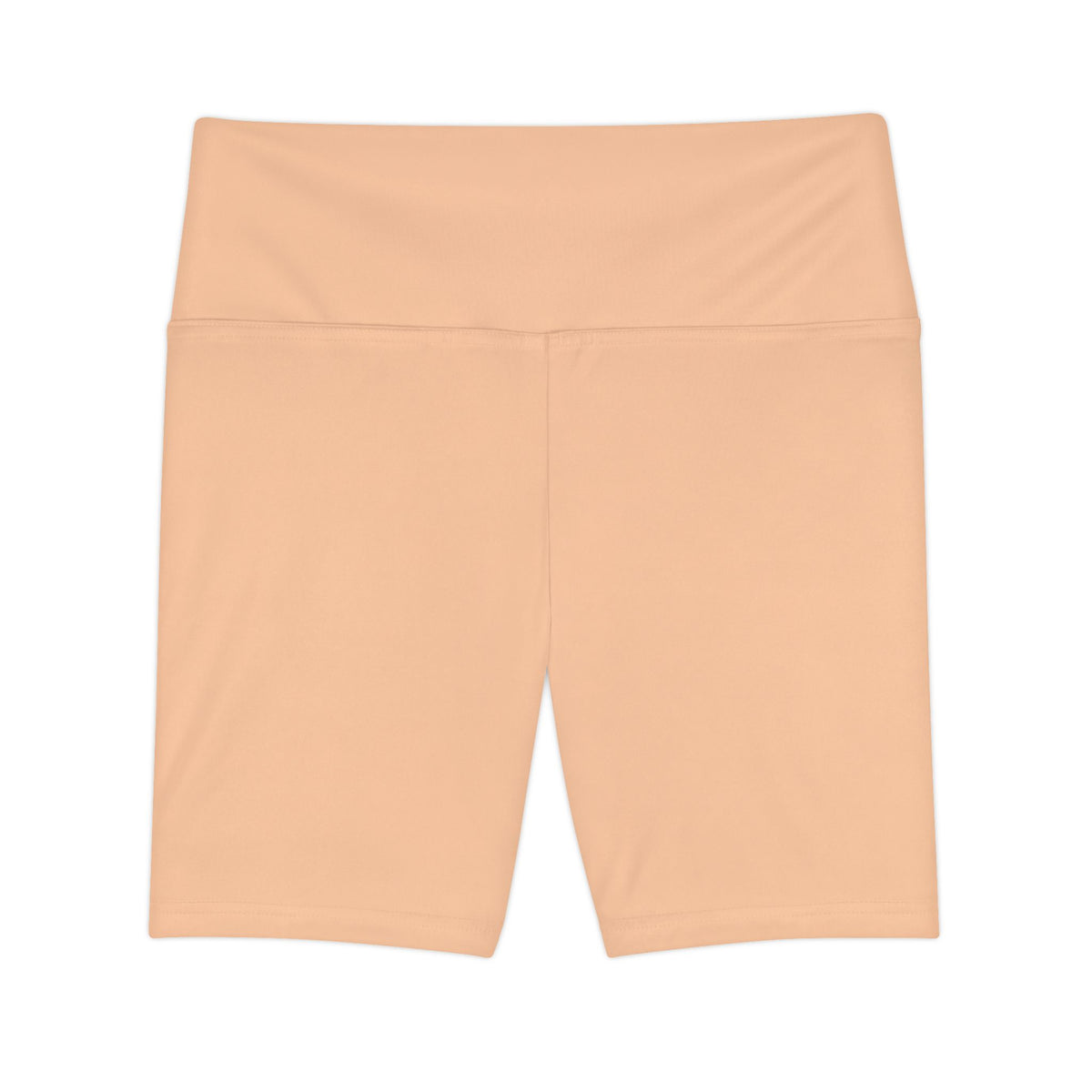 Peach Glow Peach High-Waist Workout Bike Shorts