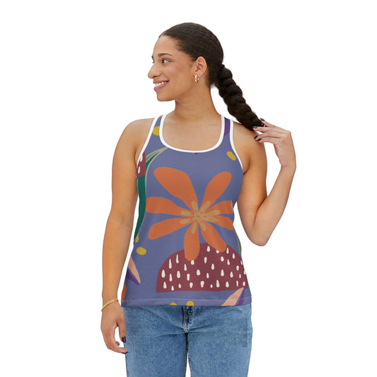 Sommerliches Tank Top mit floralen Prints