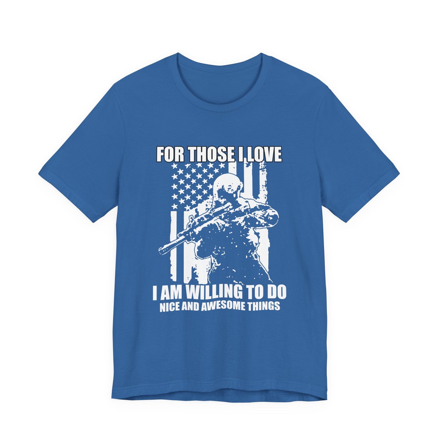Army Veteran Patriotic Graphic Design Unisex Cotton T-Shirt v50