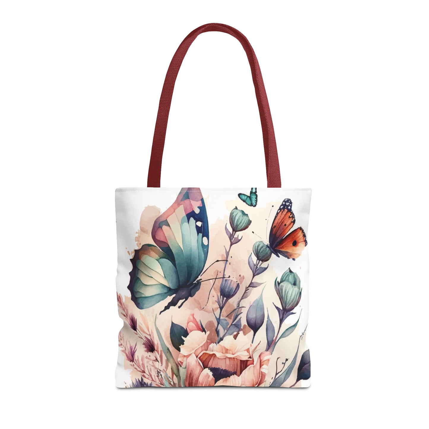 Bag with Butterfly Prints