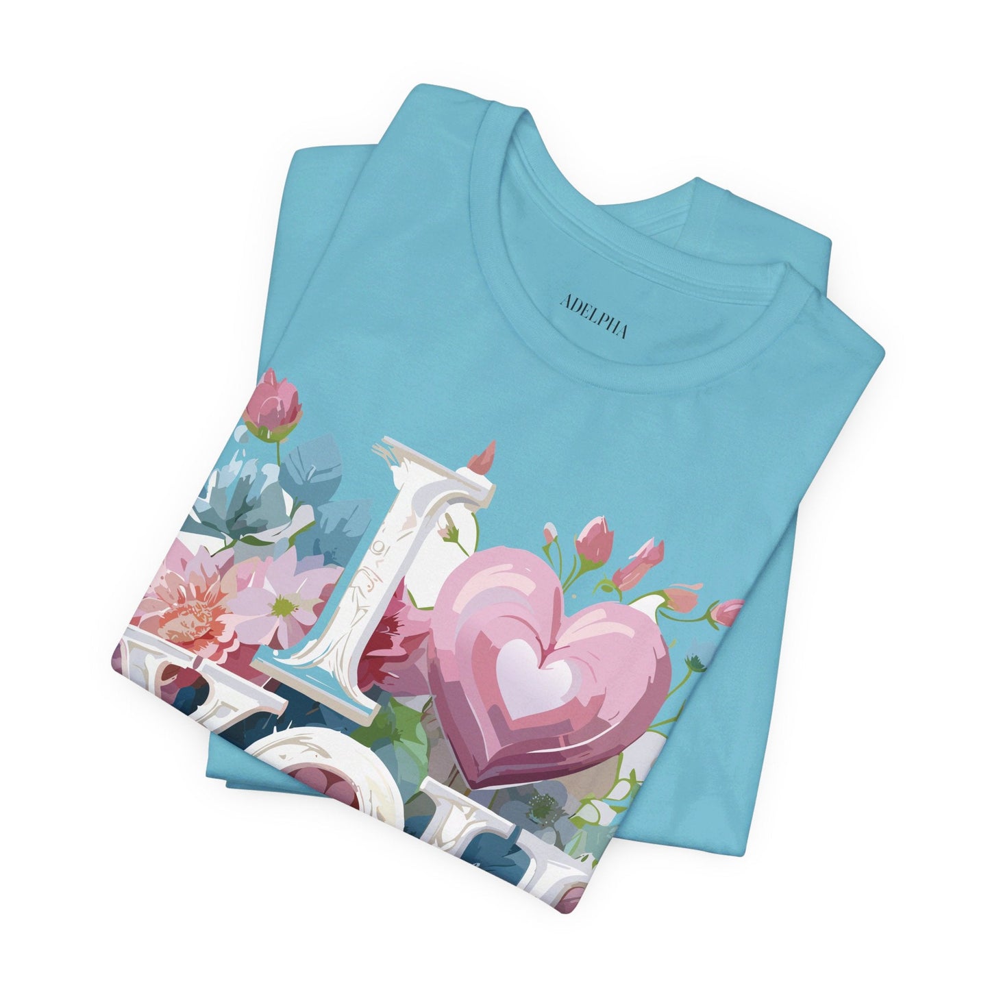 Valentine Graphic Tee Unisex Adelpha Art Design Vintage Inspired T Shirt For Everyday Wear