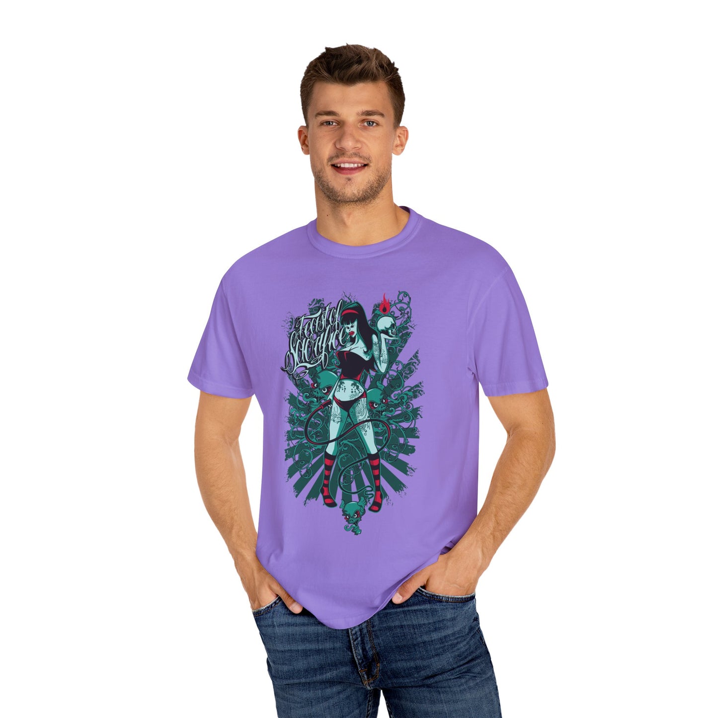 Unisex Cotton Tee Shirt for Mardi Gras