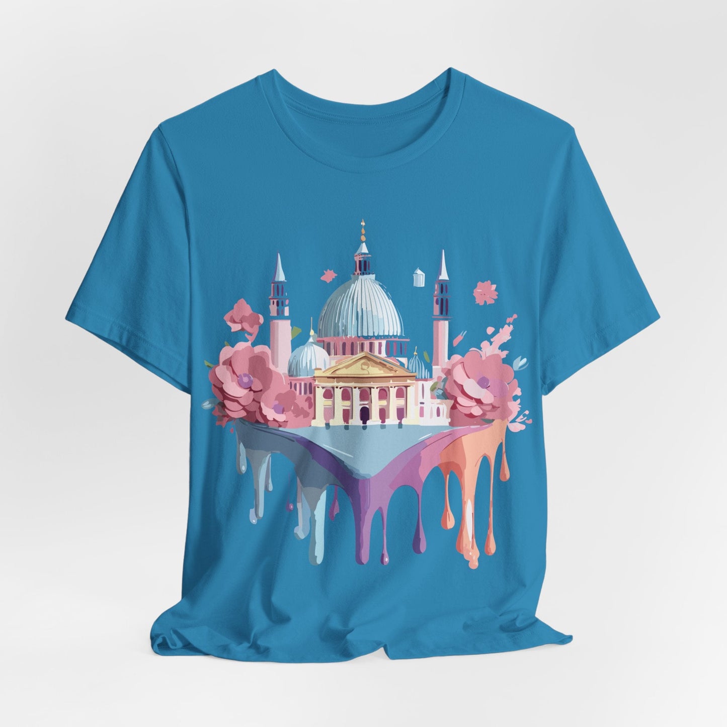 Venice Tourist Shirt Unisex Graphic Tee With Vintage Inspired Adelpha Artwork For Everyday Wear