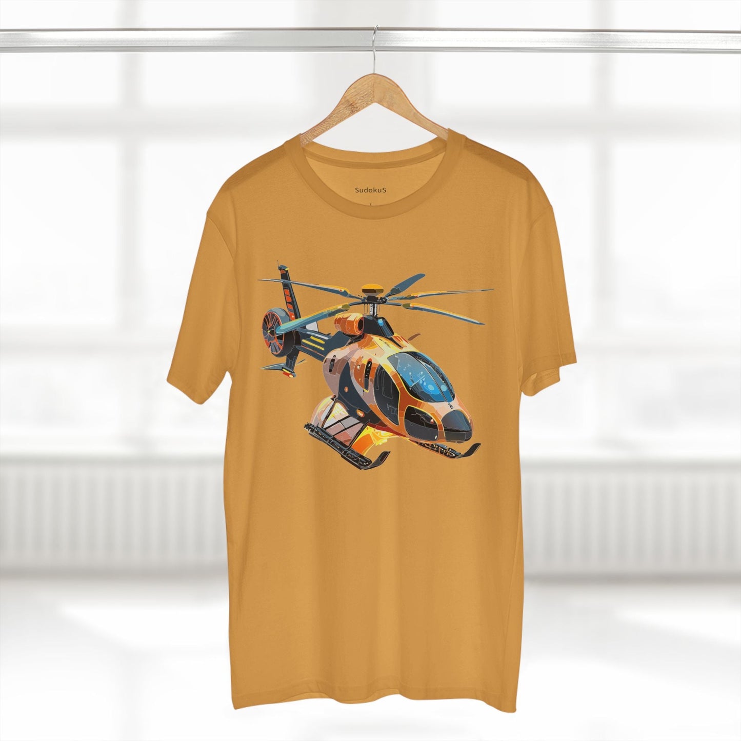 Chopper Graphic Unisex 100 Cotton Staple Tee 6