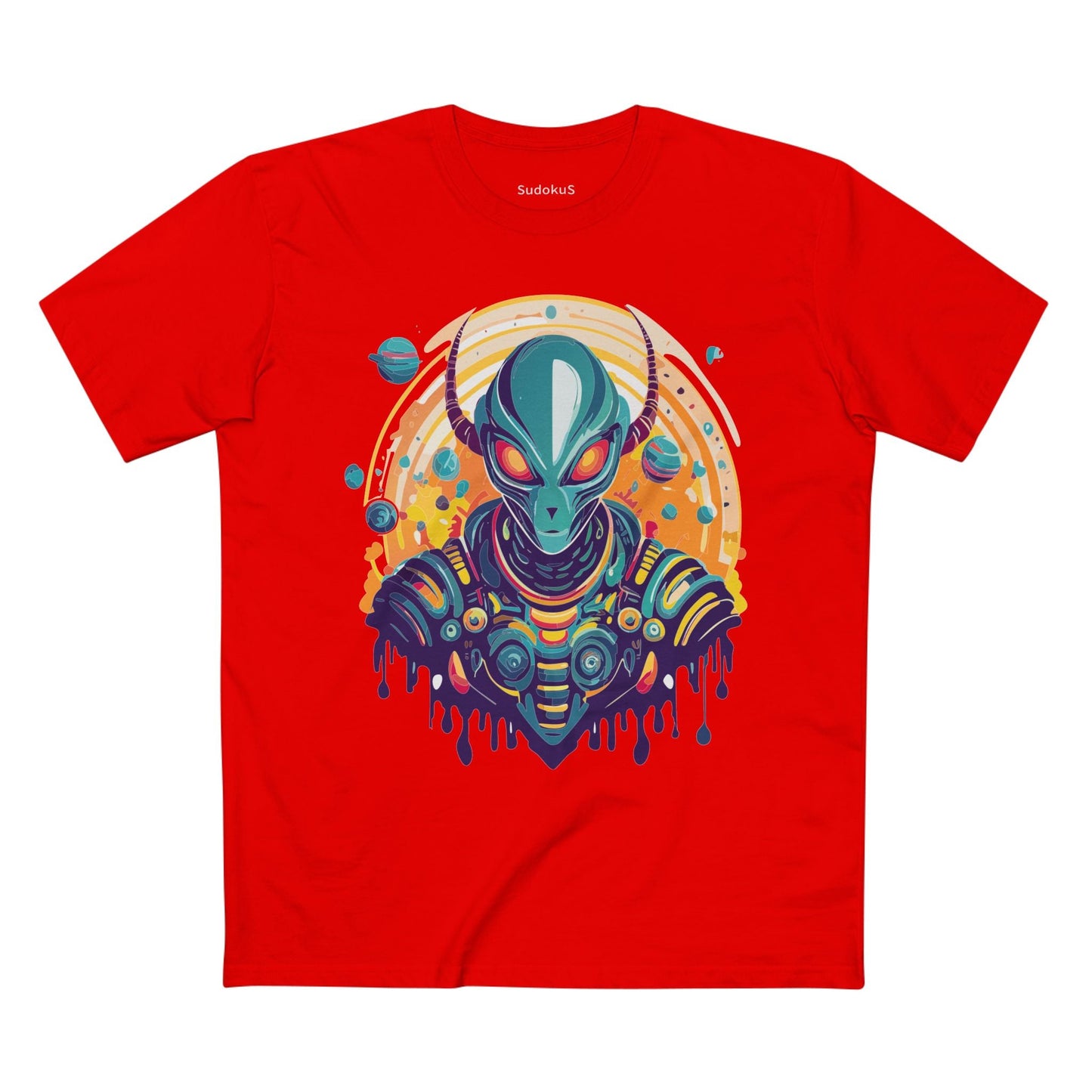 Aliens Graphic Unisex 100 Cotton Staple Tee 27