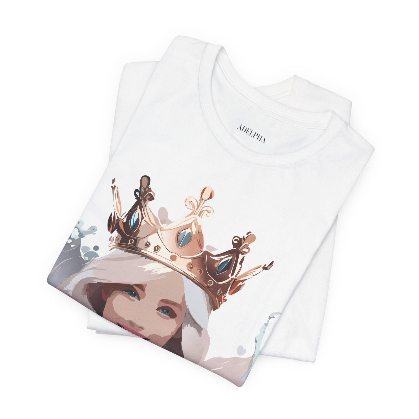 Queen Graphic Tee Unisex Jersey Short Sleeve Vintage Inspired Adelpha Art Design