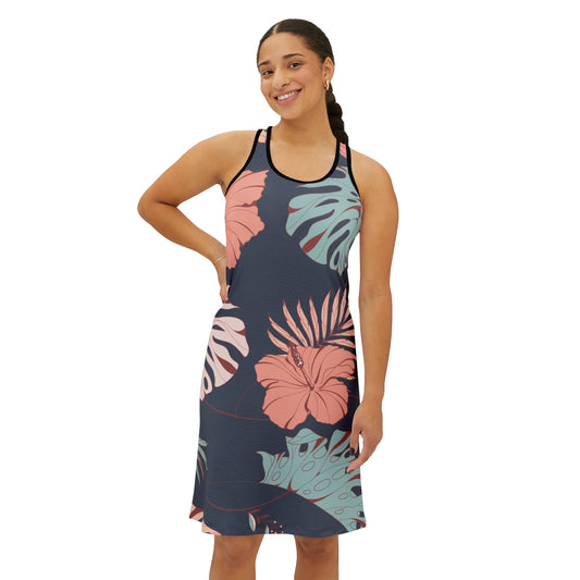 Sommerkleid mit floralen Prints