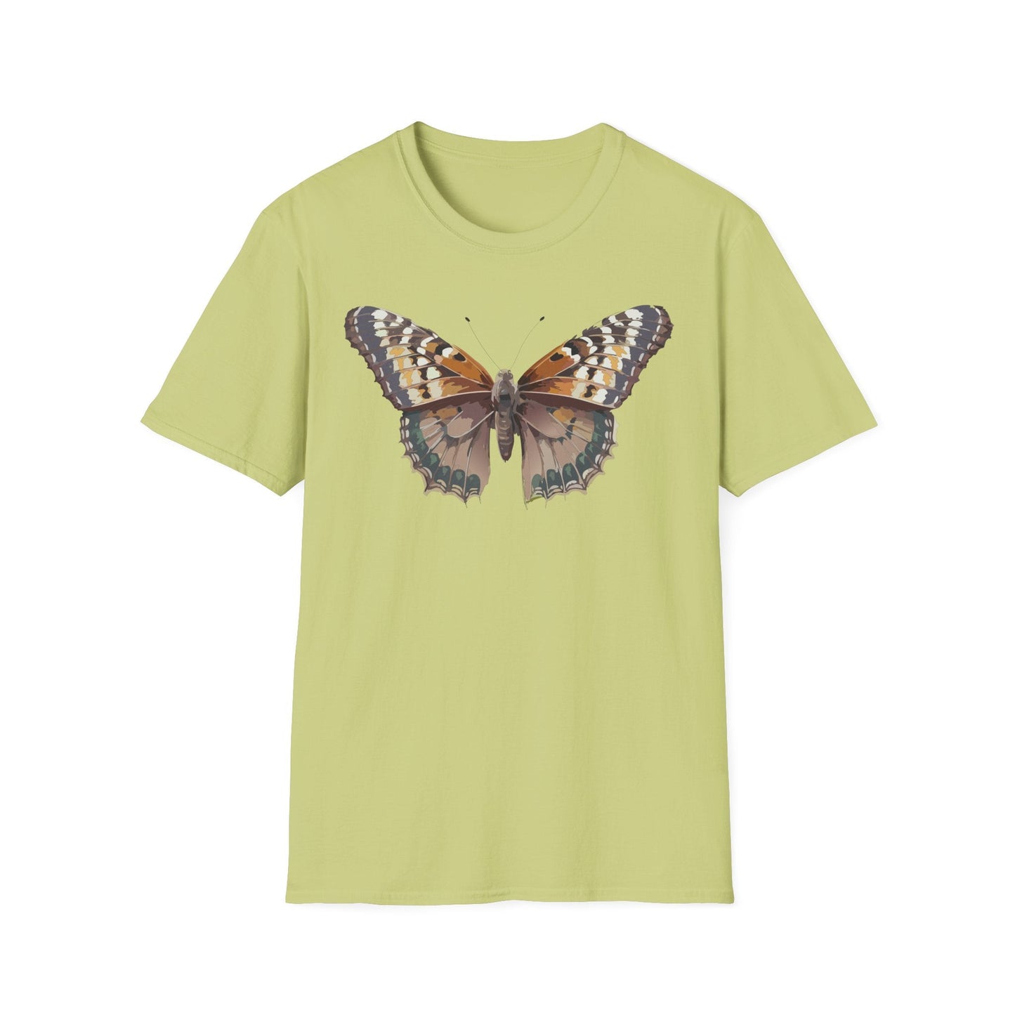 Monarch Butterfly Shirt Unisex T Shirt Design Gildan Softstyle 64000 100 Percent Ring Spun Cotton