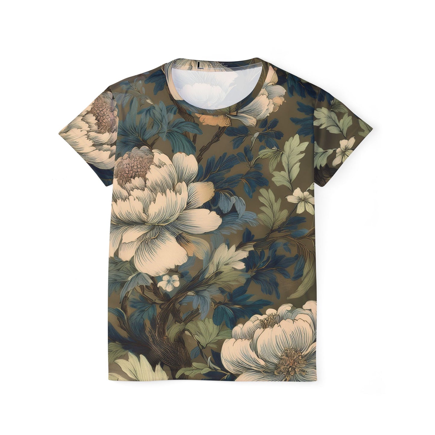Women Poly Shirt with Floral Print F284