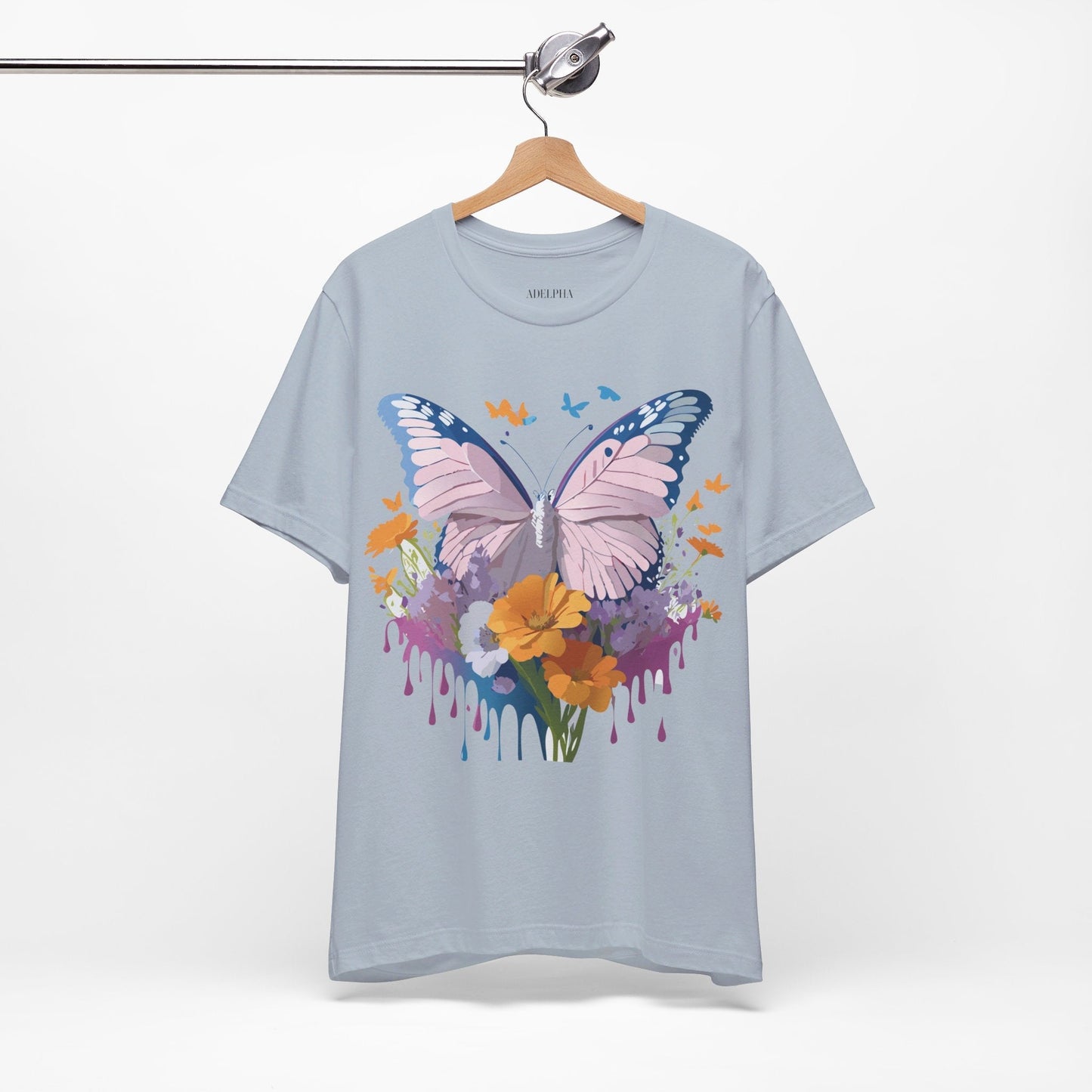 Adelpha Butterfly Graphic Tee Unisex Vintage Inspired Art Design Short Sleeve