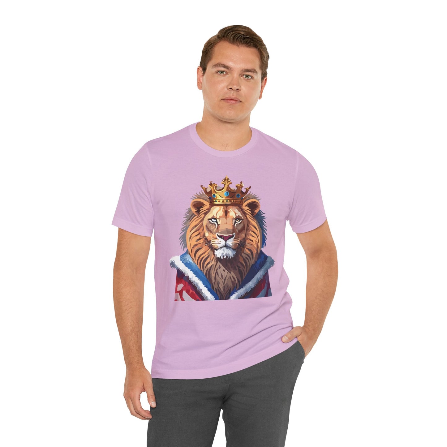 Unisex Animal T Shirt With Art Design Wild Animals Shirt Gildan Softstyle 64000 Cotton