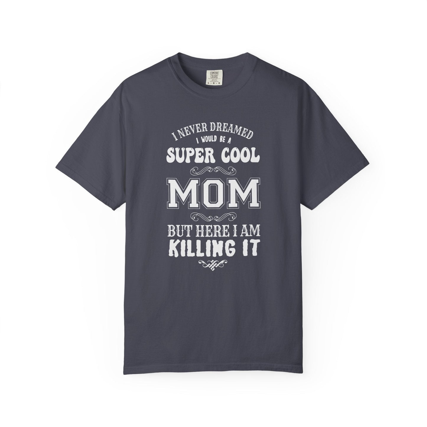 Mom T-shirt Mother's Day Mama Tee Unisex Comfort Colors Garment-Dyed Cotton h36