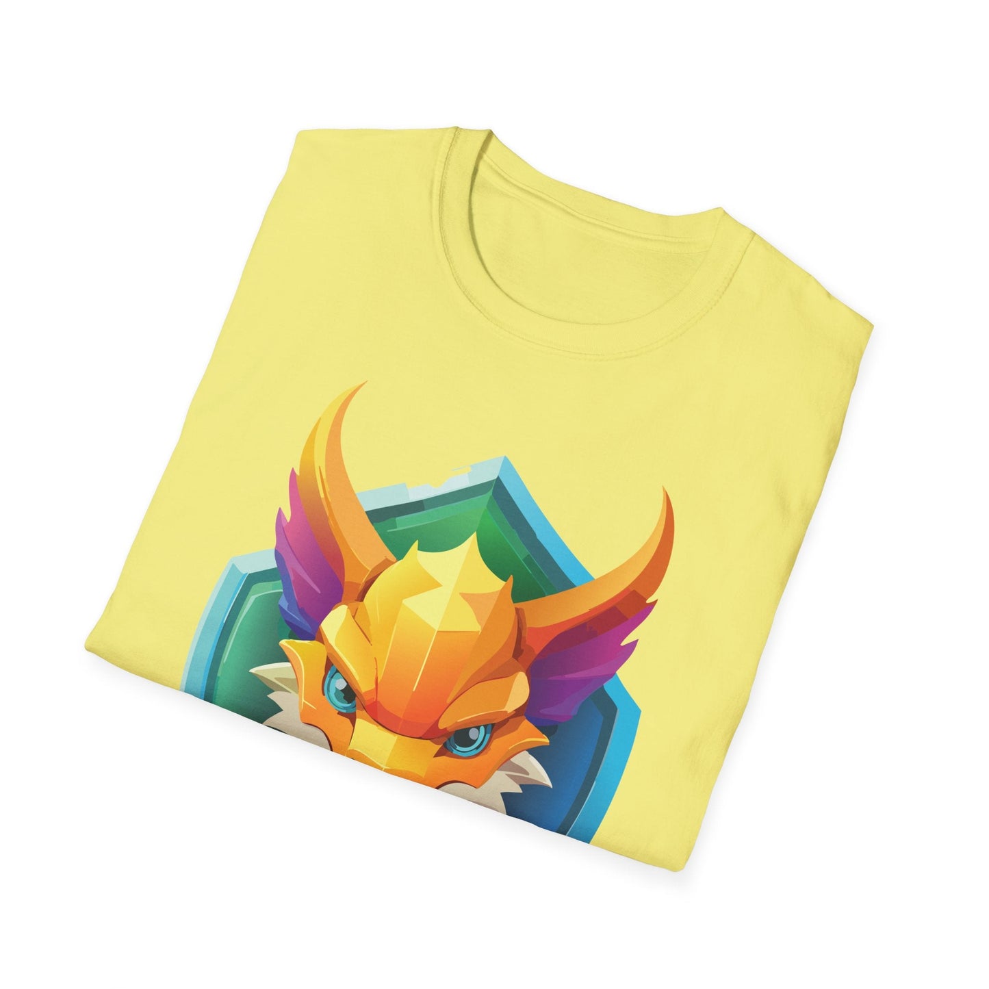 Dragon T Shirt Unisex Dragon Graphic Tee With Animal Design Soft Cotton Gildan Softstyle 64000