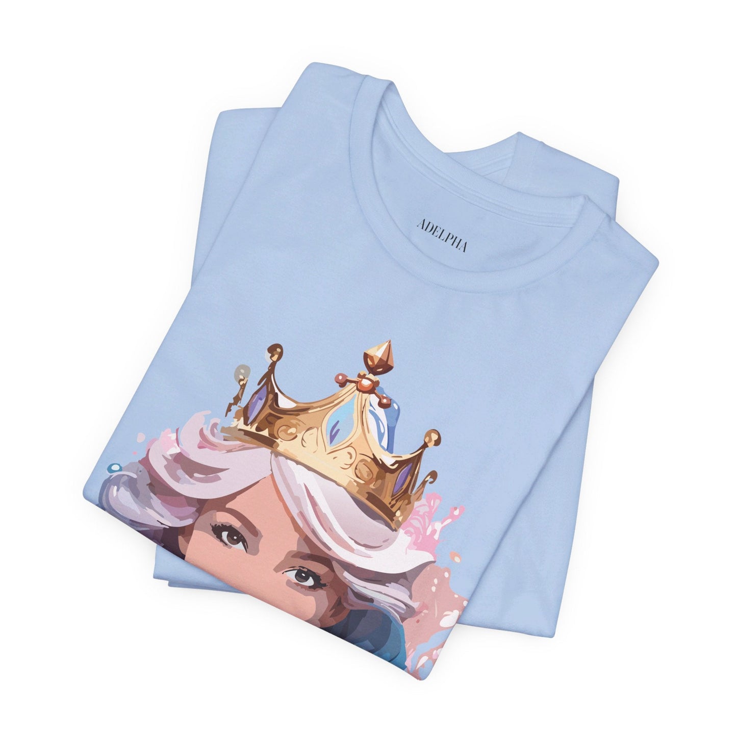 Queen Graphic Tee From Adelpha Vintage Inspired Art Design Unisex Jersey Short Sleeve