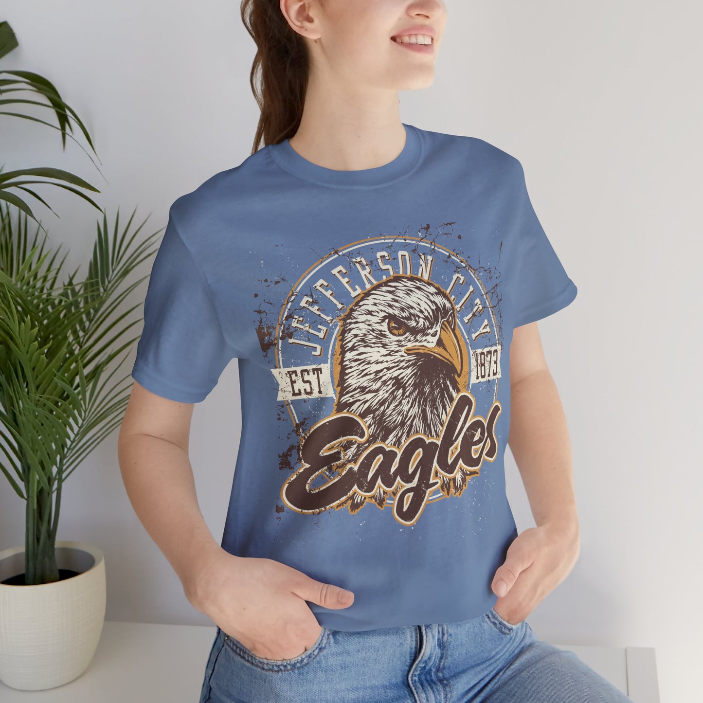 Sports Team Vintage Tee, Football Graphic T-Shirt, Eagle Graphic T-Shirt, Vintage Shirt, Design Football Tees