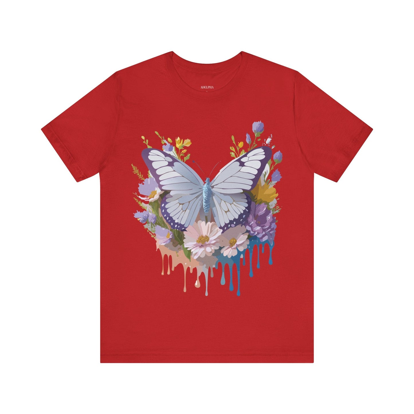 Butterfly Graphic Tee Unisex Jersey Short Sleeve From Adelpha Art Design