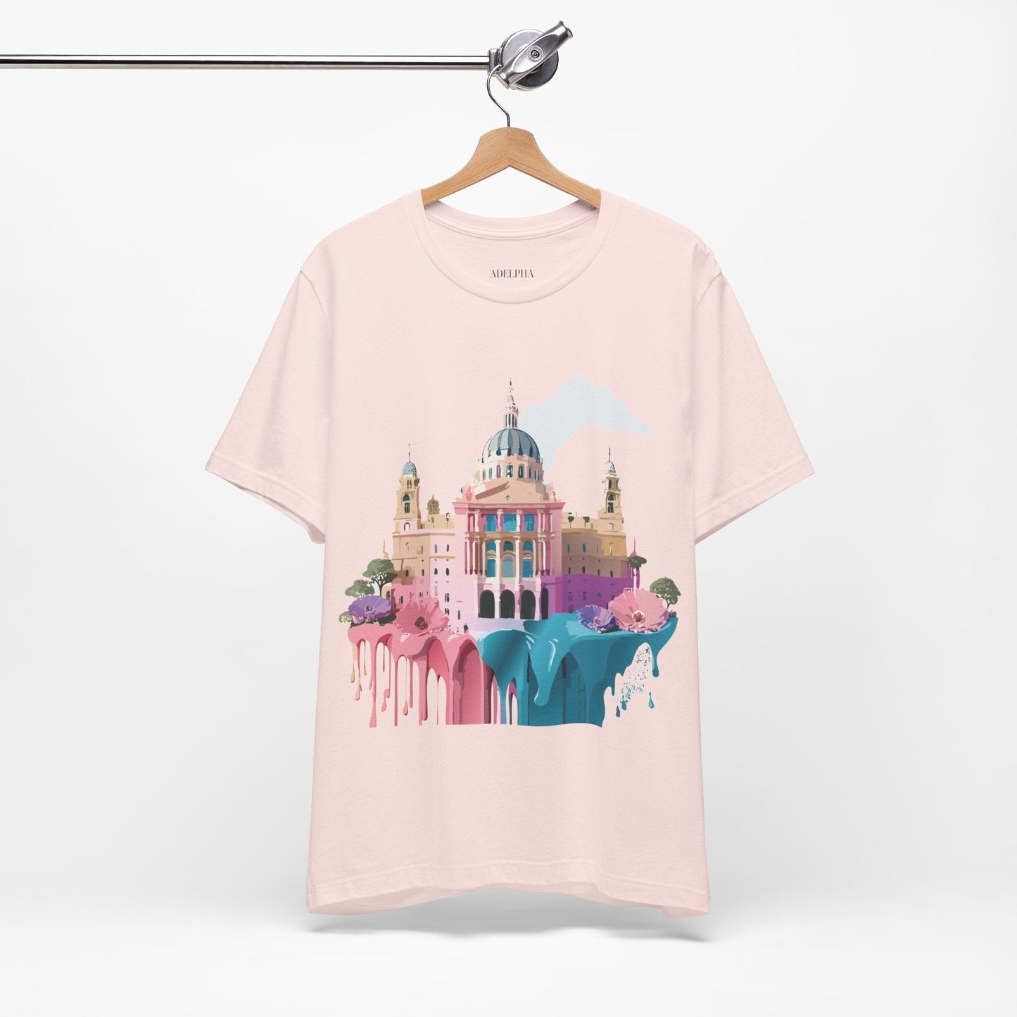 Madrid Tourist Shirt Graphic Tee Unisex Vintage Inspired Adelpha Art Design Tee Collection
