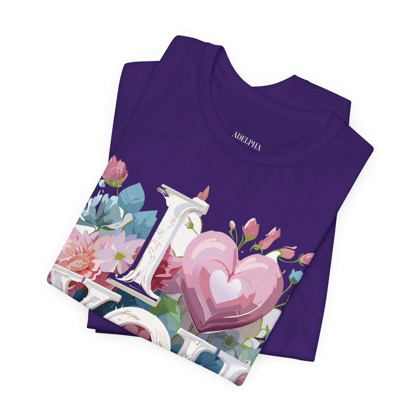 Valentine Graphic Tee Unisex Jersey Short Sleeve Vintage Inspired Art Design Adelpha