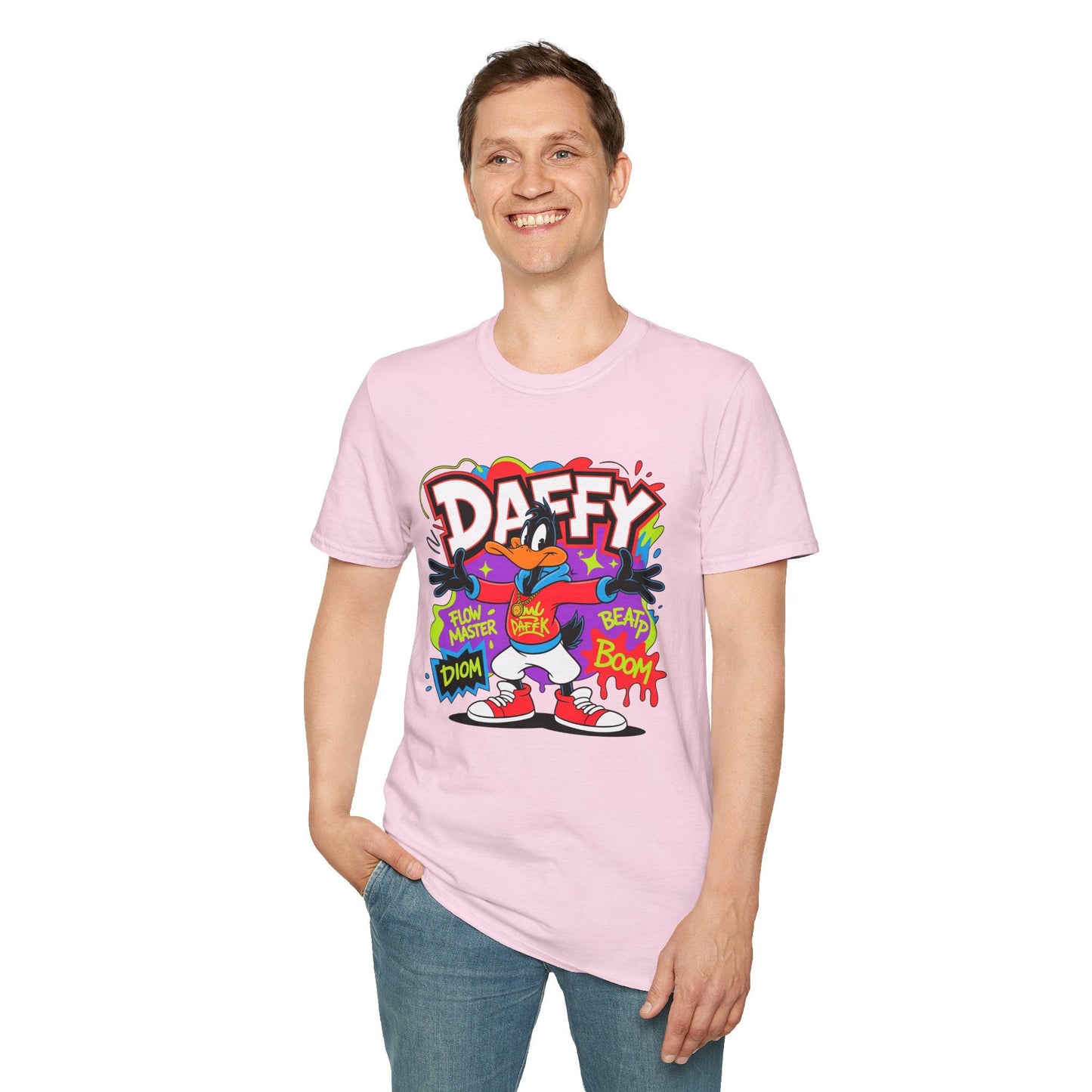 Funny Animals Cartoon T Shirt With Animation Design Gildan Softstyle 64000 Unisex Tee Collection