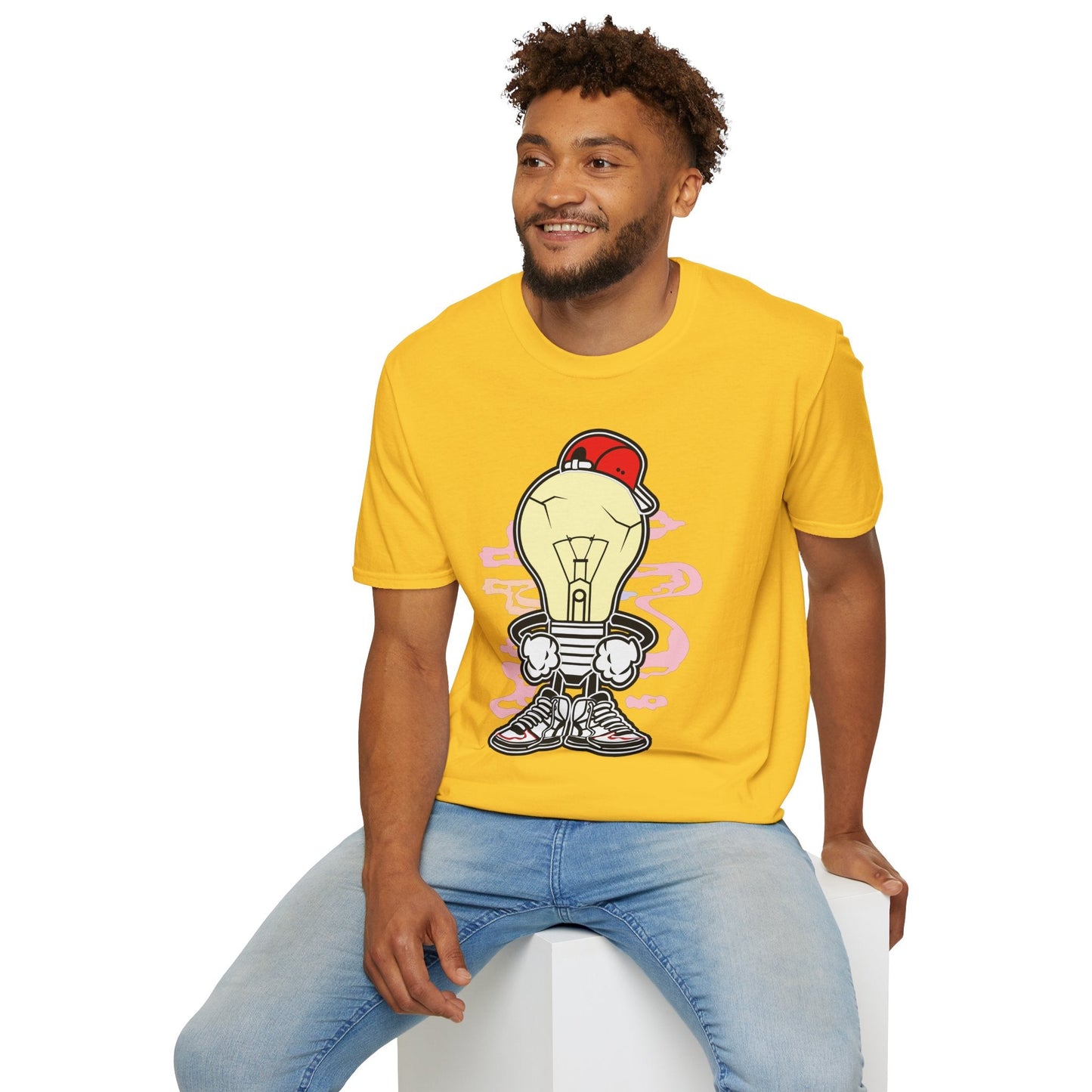 Cartoon T Shirt Animation Tee Funny Graphic Unisex Gildan Softstyle 64000 Cotton Tee