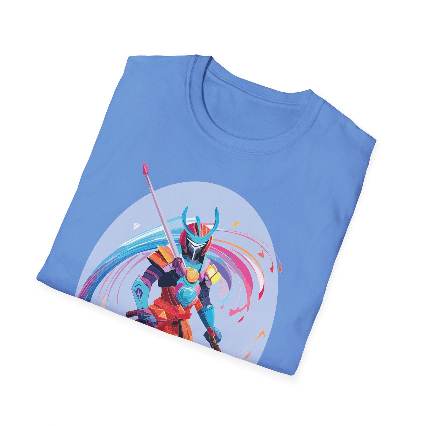 Samurai Shirt Unisex Gildan Softstyle Tee 100 Percent Ring Spun Cotton Samurai Design
