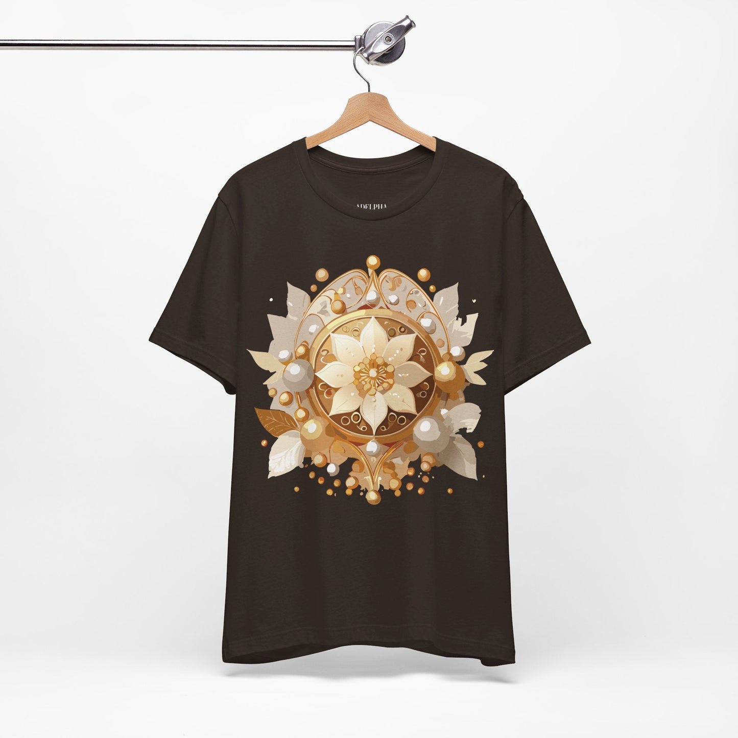Jewelry Graphic Unisex 100 Cotton Vintage Treasure Art T-Shirt 47