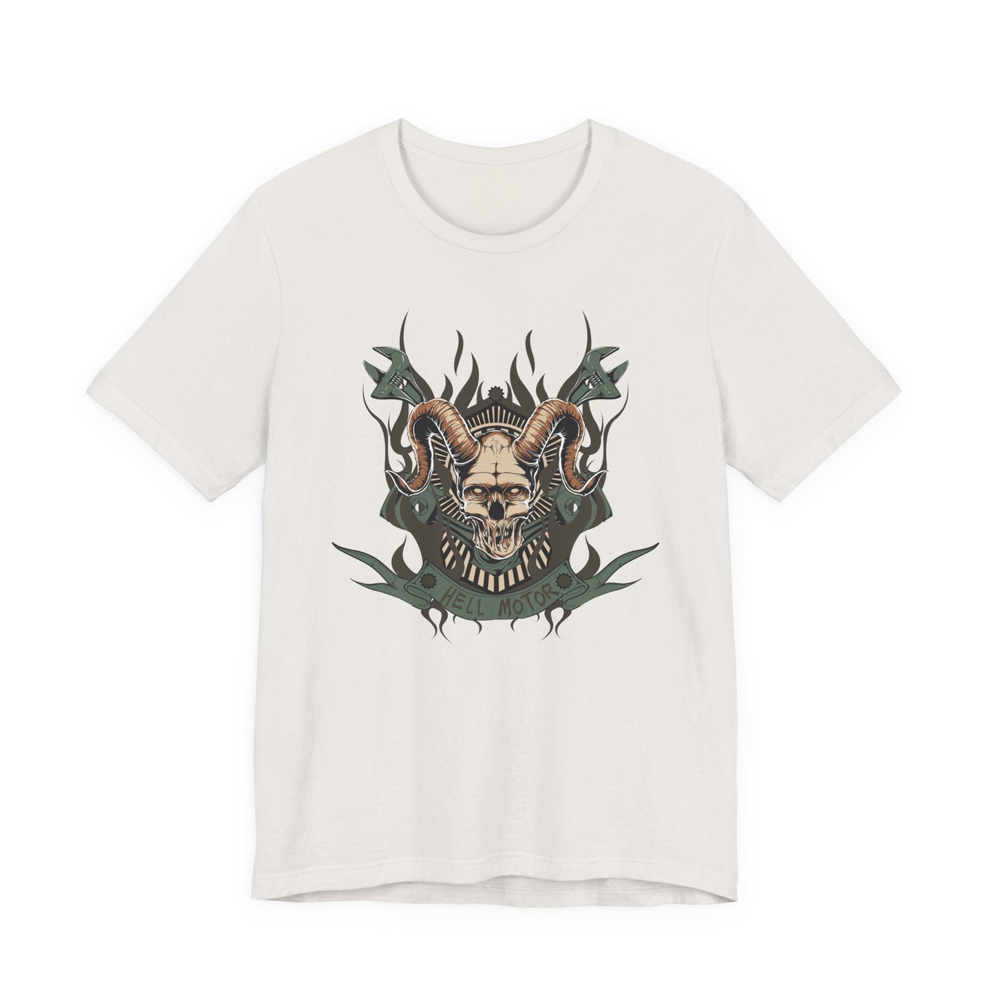 Gothic Skull Graphic Design Unisex Cotton Tee Art-49